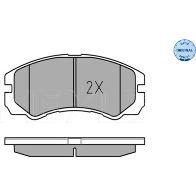 025 218 4516/W Bremsbelagsatz, Scheibenbremse MEYLE-ORIGINAL: True to OE.