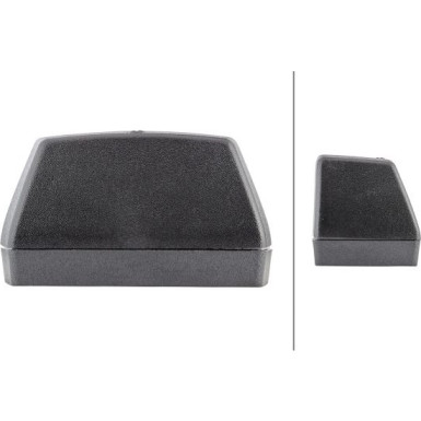 Hella 2 x HELLA Kennzeichenleuchte 2KA 003 389-081