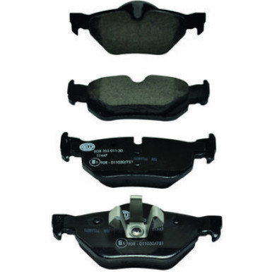 8DB 355 011-301 Bremsbelagsatz, Scheibenbremse