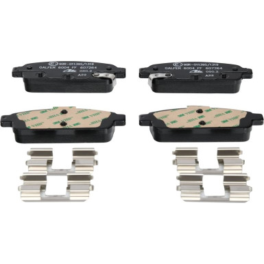 ATE | Bremsensatz, Scheibenbremse | 24.0312-0189.1 + 13.0460-7264.2