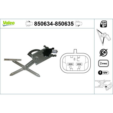 Valeo | Fensterheber | 850634
