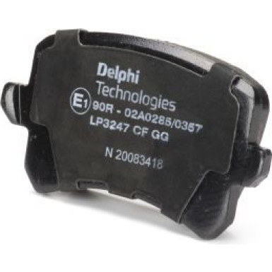 Delphi Bremsbelagsatz, Scheibenbremse LP3247