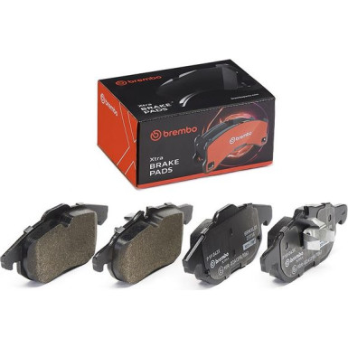Brembo Bremsbelagsatz, Scheibenbremse XTRA LINE P 59 043X