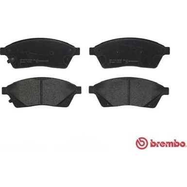Brembo | Bremsbelagsatz, Scheibenbremse | P 09 010