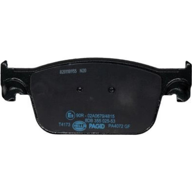 Hella Pagid | Bremsbelagsatz, Scheibenbremse | 8DB 355 025-531