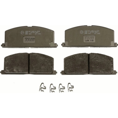 TRW Bremsbelagsatz, Scheibenbremse COTEC GDB323