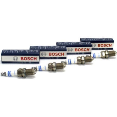 BOSCH 4 x Bosch Zündkerze Nickel 0 242 229 654