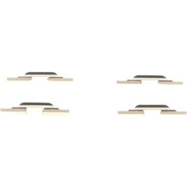 1 987 474 304 Zubehörsatz, Scheibenbremsbelag