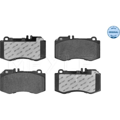025 249 7618 Bremsbelagsatz, Scheibenbremse MEYLE-ORIGINAL: True to OE.
