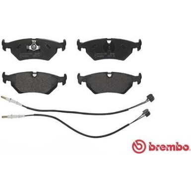 Brembo | Bremsbelagsatz, Scheibenbremse | P 23 062