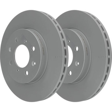 2 x ATE Bremsscheibe | 24.0123-0111.1