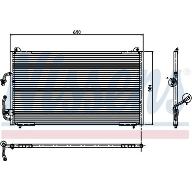 94224 Kondensator, Klimaanlage