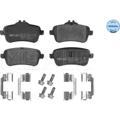 Meyle Bremsbelagsatz, Scheibenbremse MEYLE-ORIGINAL: True to OE 025 252 1518