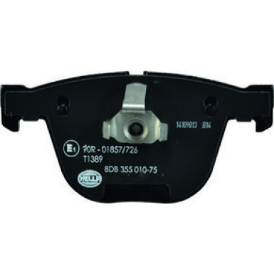 Hella | Bremsbelagsatz, Scheibenbremse | 8DB 355 010-751