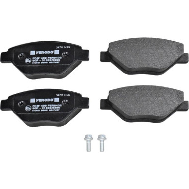 Ferodo Bremsbelagsatz, Scheibenbremse PREMIER FDB1409