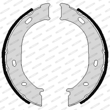 Ferodo | Bremsbackensatz, Feststellbremse | FSB624