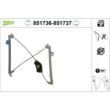 Valeo | Fensterheber | 851736