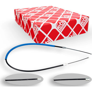 FEBI BILSTEIN 101816 Seilzug, Feststellbremse