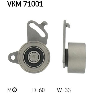 VKM 71001 Spannrolle, Zahnriemen