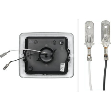 9DW 195 804-021 Lichtscheibe, Blinkleuchte