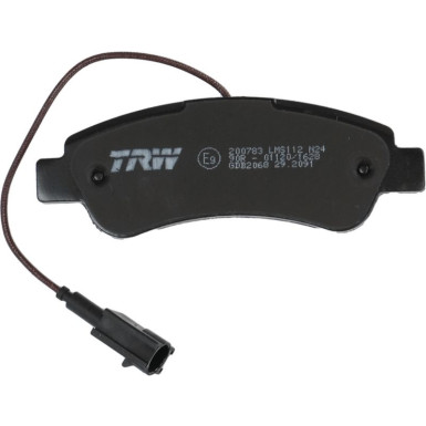 GDB2068 Bremsbelagsatz, Scheibenbremse