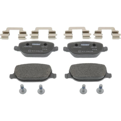 Ferodo | Bremsbelagsatz, Scheibenbremse | FDB1795