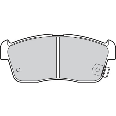 Valeo Bremsbelagsatz, Scheibenbremse ESSENTIAL 302055