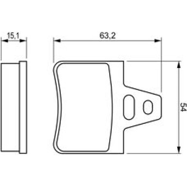 0 986 460 958 Bremsbelagsatz, Scheibenbremse 0 986 460 958 Bremsbelagsatz, Scheibenbremse