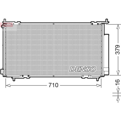 Denso | Kondensator, Klimaanlage | DCN40015