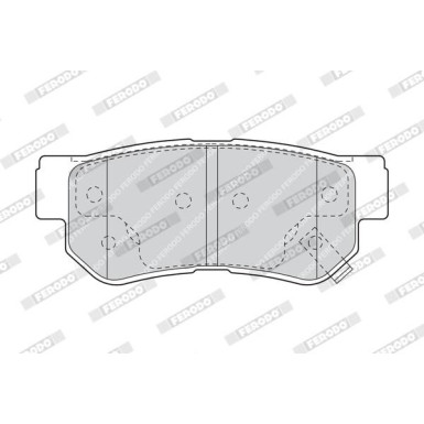 Ferodo | Bremsbelagsatz, Scheibenbremse | FDB1606 Ferodo | Bremsbelagsatz, Scheibenbremse | FDB1606