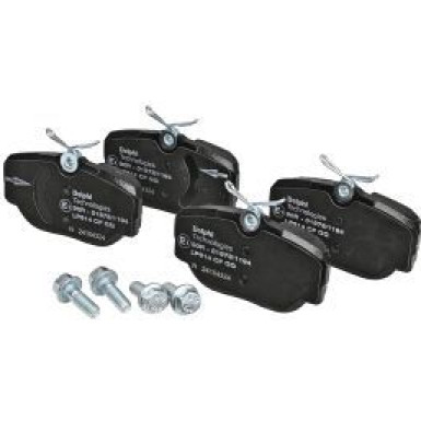 Delphi Bremsbelagsatz, Scheibenbremse LP914