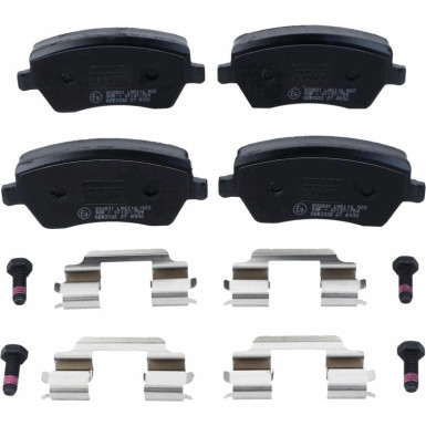 TRW Bremsbelagsatz, Scheibenbremse COTEC GDB3332