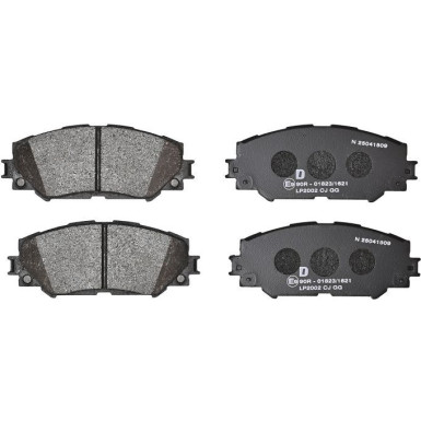 LP2002 Bremsbelagsatz, Scheibenfeststellbremse
