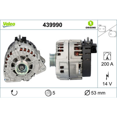 Valeo | Generator | 439990