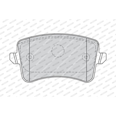 Ferodo | Bremsbelagsatz, Scheibenbremse | FDB4190