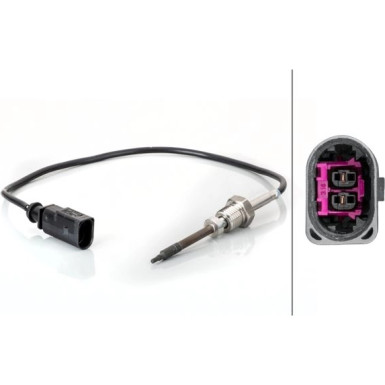 Hella | Sensor, Abgastemperatur | 6PT 014 495-131