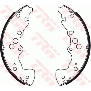 GS8773 Bremsbackensatz GS8773 Bremsbackensatz