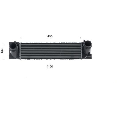 Mahle | Ladeluftkühler | CI 686 000S