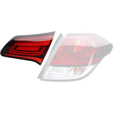 Hella | Heckleuchte | 2XX 354 833-021