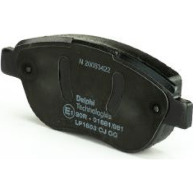 Delphi Bremsbelagsatz, Scheibenbremse LP1653