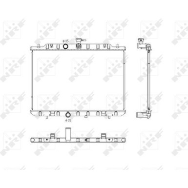 53761 Kühler, Motorkühlung