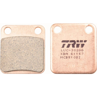 TRW | Bremsbelagsatz, Scheibenbremse | MCB510SI