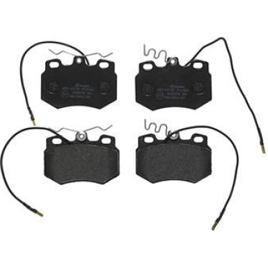 Brembo | Bremsbelagsatz, Scheibenbremse | P 61 031