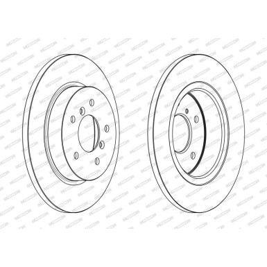 DDF2683C Bremsscheibe PREMIER DDF2683C Bremsscheibe PREMIER