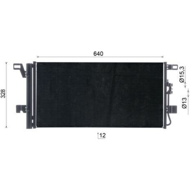 AC 1079 000S Kondensator, Klimaanlage BEHR
