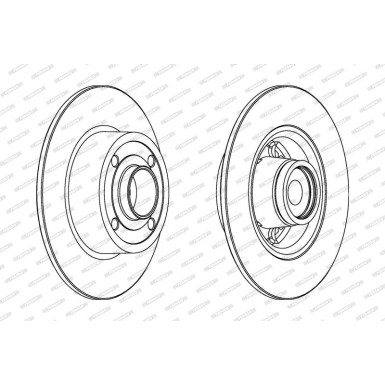 DDF1571-1 Bremsscheibe PREMIER DDF1571-1 Bremsscheibe PREMIER