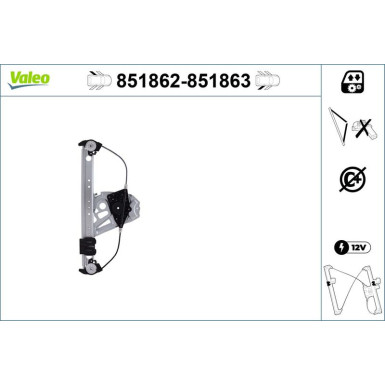 Valeo | Fensterheber | 851862 Valeo | Fensterheber | 851862