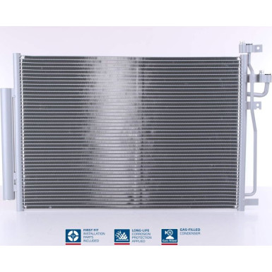 940010 Kondensator, Klimaanlage ** FIRST FIT **