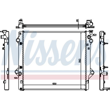 64684 Kühler, Motorkühlung 64684 Kühler, Motorkühlung