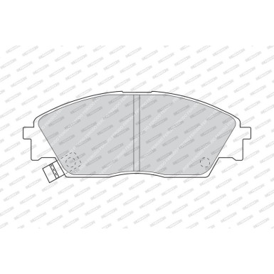 FDB598 Bremsbelagsatz, Scheibenbremse PREMIER ECO FRICTION
